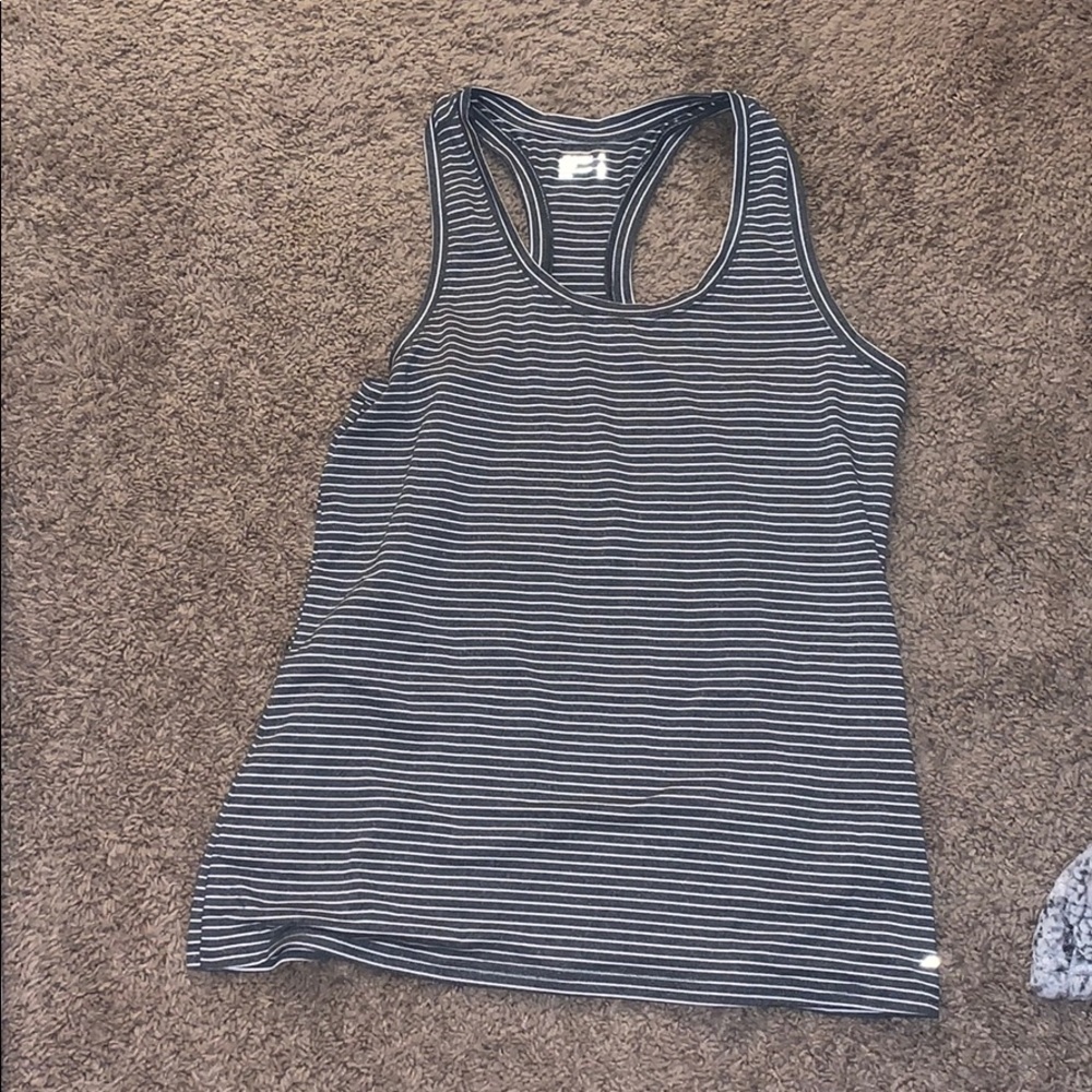 Striped Athletic Tank Too